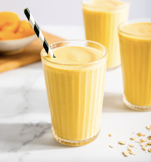 Tinned Peach Smoothie – Mornflake - Mighty Oats