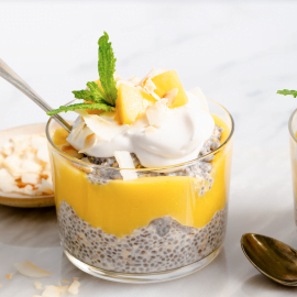 Coconut Oat Chia Pudding