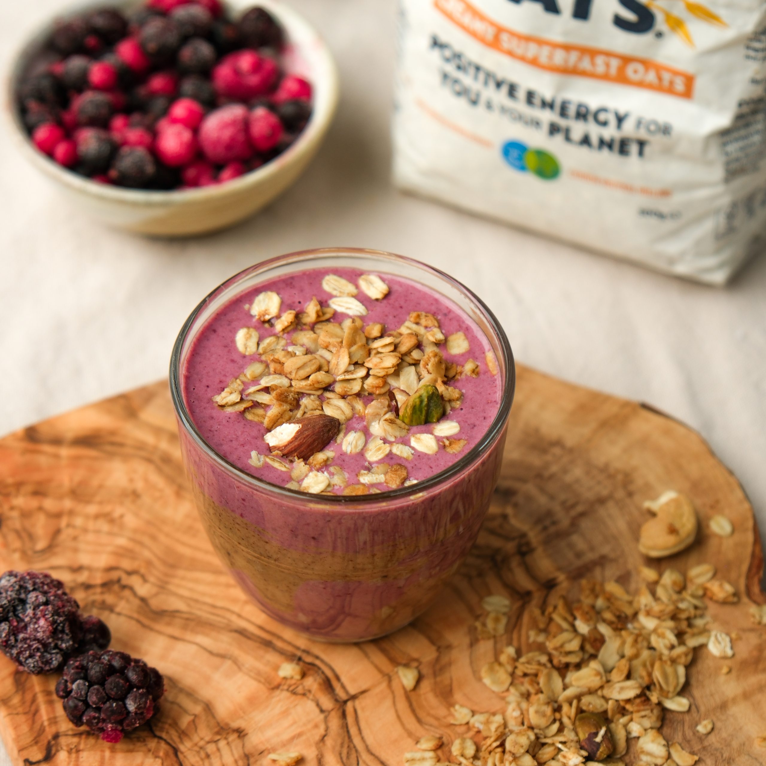 Blackberry &amp; Apple Smoothie – Mornflake
