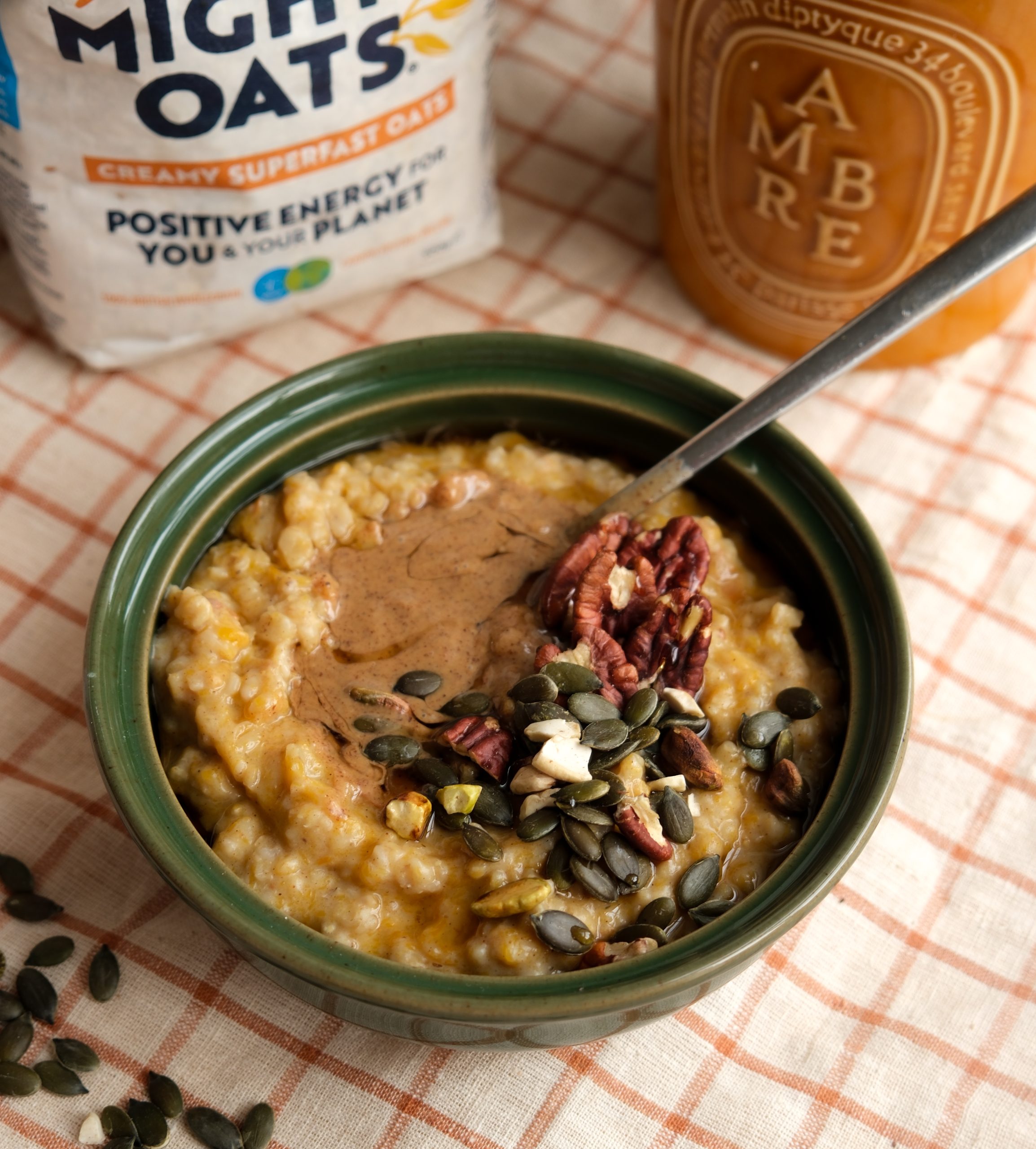 Slow Cooked Pumpkin Porridge – Mornflake - Mighty Oats