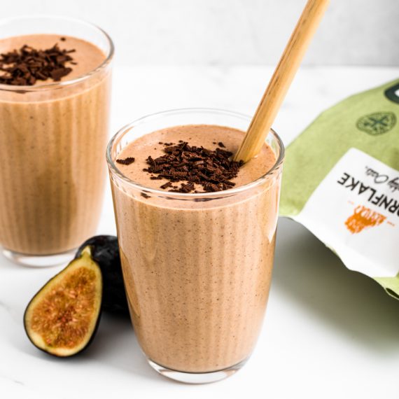 Fig Almond Butter Smoothie