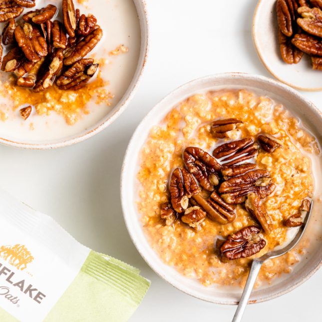 Slow Cooked Pumpkin Porridge Recipe from the Mornflake Mighty Oats