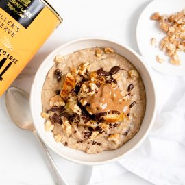 Caramelised Banana Bread Oatmeal