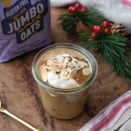 Mince Pie Overnight Oats