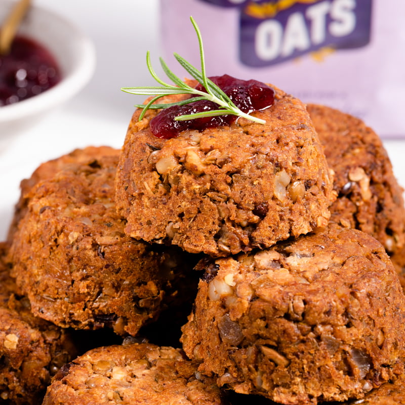 Mini Nut Roasts – Mornflake - Mighty Oats