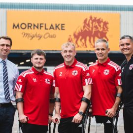 Mornflake supports England Amputee Football Association