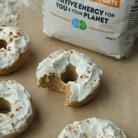 Protein Pumpkin Spiced Doughnuts