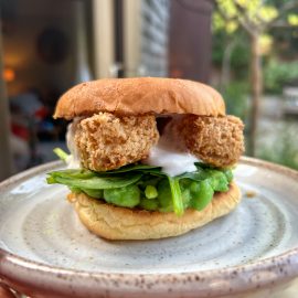 Vegan Fish Finger Butty