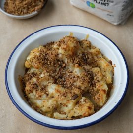 Truffle Cauliflower Mac and Cheese