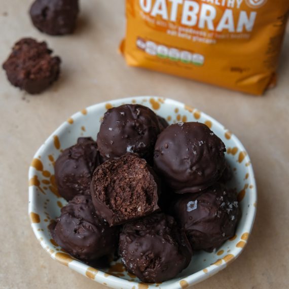 Chocolate Cake Protein Balls