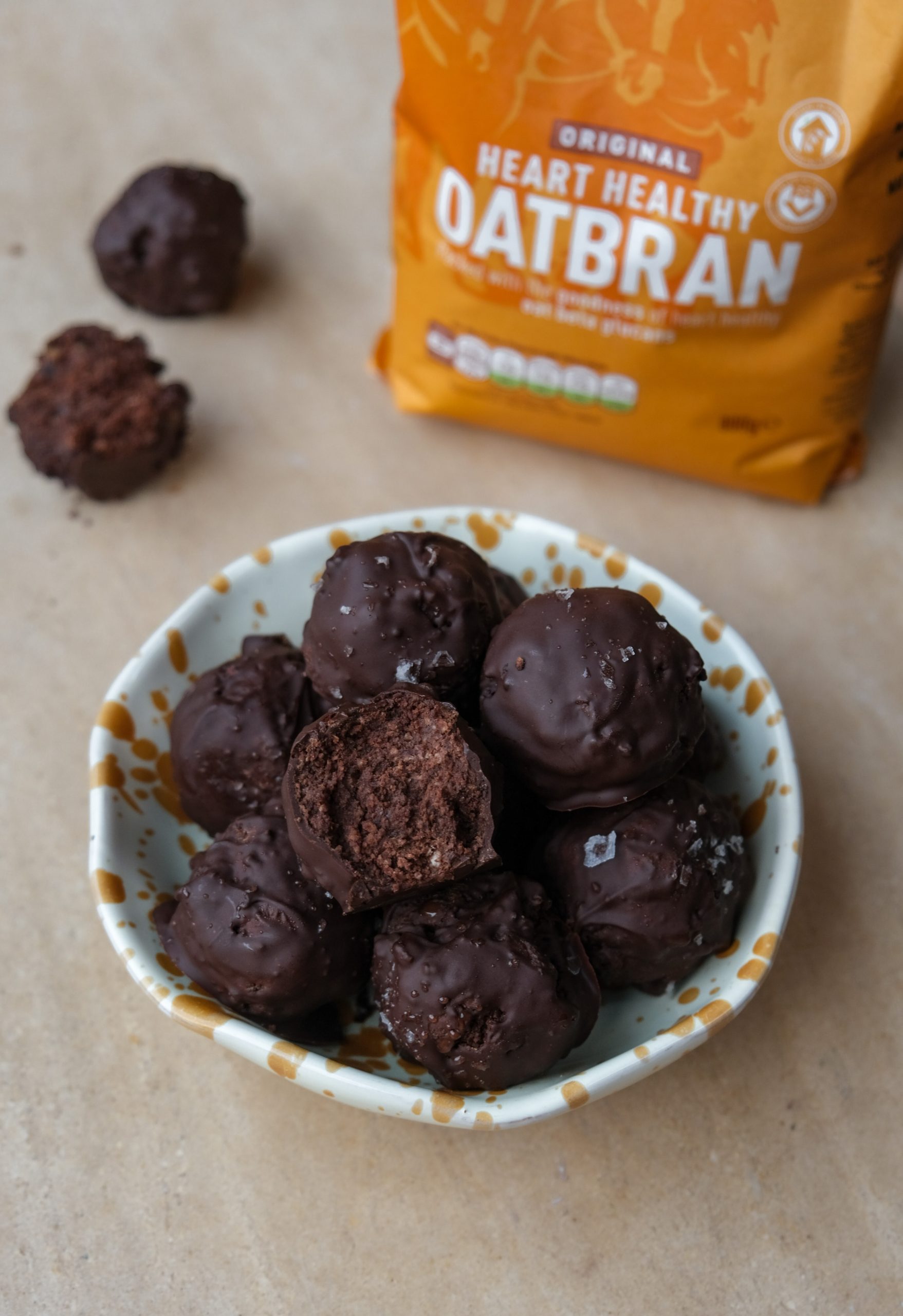 Chocolate Cake Protein Balls Mornflake Mighty Oats