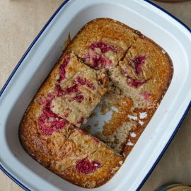 PB & Jelly Batch Baked Oats