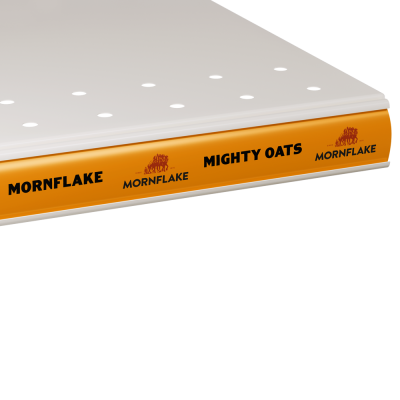 Mornflake Shelf Wobbler