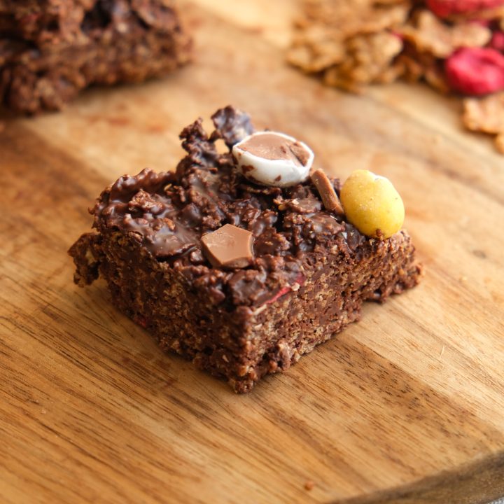 Bran Flake Easter Egg Slices