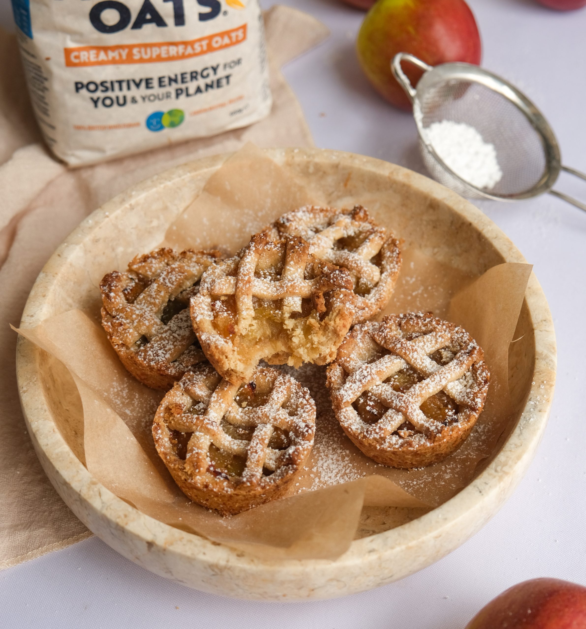 Mini Apple Pies – Mornflake - Mighty Oats