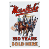 350 Years Metal Plaque