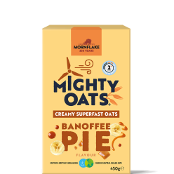 Creamy Superfast Oats Banoffee Pie