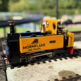Full steam ahead for new loco ‘Jenny’ with Mornflake support