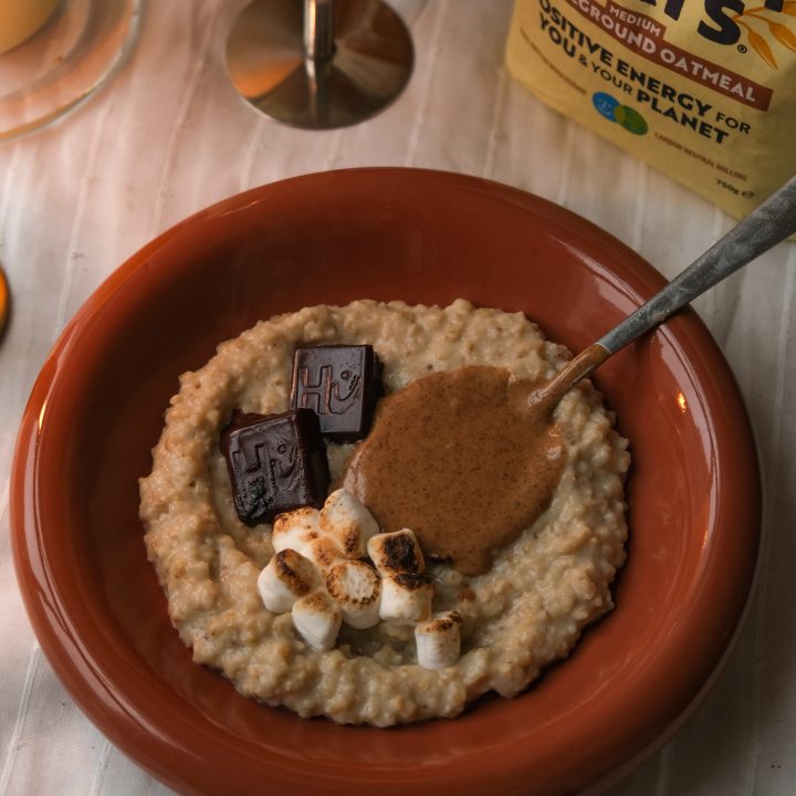 Toasted Marshmallow Porridge