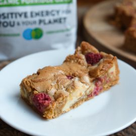 Raspberry Blondies