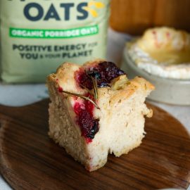 Cranberry & Camembert Focaccia