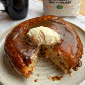New York Style Sticky Toffee Pancakes
