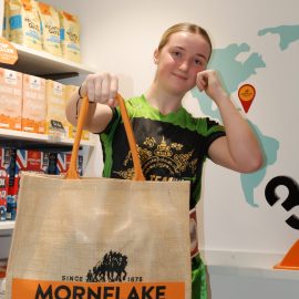 Schoolgirl Thai Boxer Welcomes Mornflake Boost to Bangkok Competition Ambitions