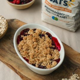 Crumble Baked Oats